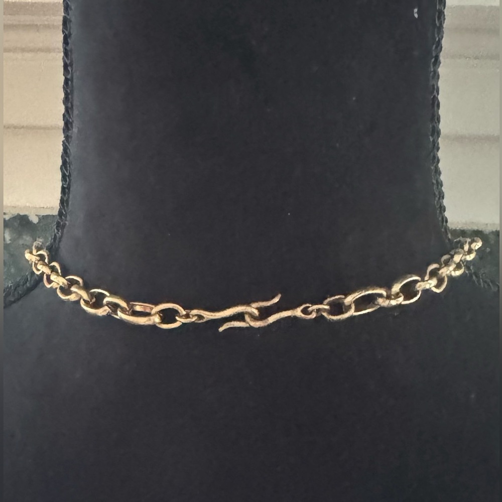 Stella And Dot Pavilion Yellow Cabochon & White Howlite Adjustable Necklace EUC - Picture 4 of 8